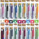 Pilot Gel Ink Pen Refills for FriXion Ball Slim 038 Gel Ink Pen, Extra Fine Point, 0.38mm, 20 Color Refill Set