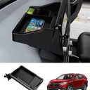 FIILINES Dash Organizer for Honda CR-V EX-L/Sport-L Hybrid 2023-2026 (Fit 9" Touch Screen), Center Console Dash Tray for CRV ABS Dash Storage Box Accessories Black