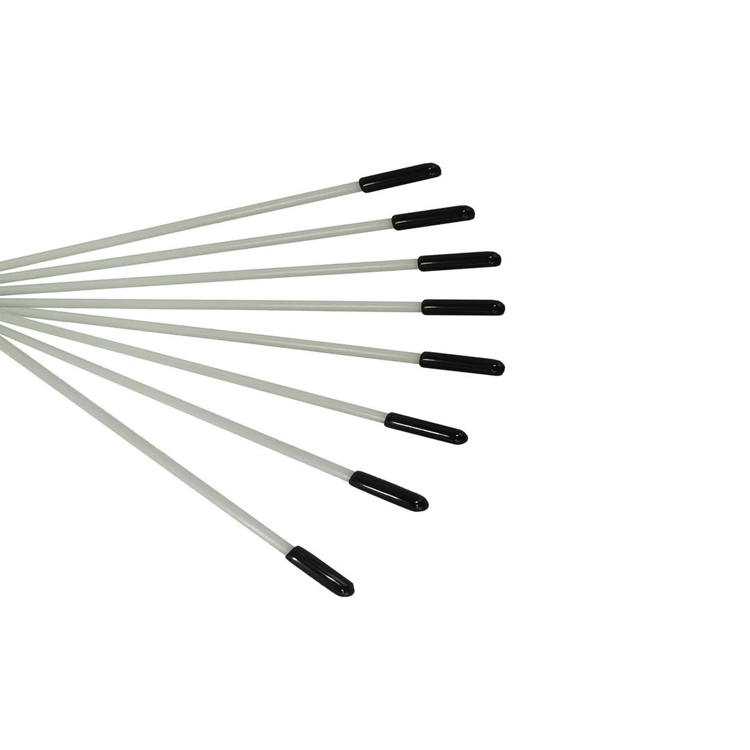 Wuchieal's Flex Rods - Durable and Flexible Sticks for Worship and Praise Flag  Perfect for Praise Worship Flag 3 Diffrence Length (8pieces, 90cm/35.43inch)