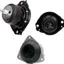 Motor Mount Compatible with 2011 - 2019 Jeep Grand Cherokee 3.6L 5.7L RWD2011 - 2019 Dodge Durango 3.6L 5.7L RWD, Engine Motor and Trans Mount Set of 3: A5611 A5611 A5488