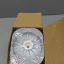 Holaloha Toilet Brush, 3 Pack Toilet Brush and Holder Set Bathroom Accessories, Toilet Bowl Brush and Holder with 3 Crevice Brush for Bathroom, Toilet Scrubber Brush (White)