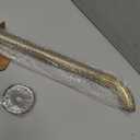 Brushed Gold Grab Bar 24 Inch, Safety Shower Handrail for Senior