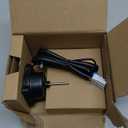 EAU65058502 Refrigerator Condenser Fan Motor Fit for LG LRMDS3006S LMWS27626S LFXS26596S LFXS28968S Freezer Replace EAU65058501 AP7178309 PS16662422 EAP16662422 Evapoartor Fan Motor