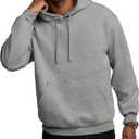 Fruit of the Loom Men's Eversoft Fleece Hoodies, Moisture Wicking & Breathable, Pullover Hooded Sweatshirt (XX-Large)