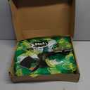 20" St Patricks Day Wreath Front Door, Shamrock Decorations Artificial Wreath Lucky Shamrock Spring Summer Party Decor Outdoor/Indoor Farmhouse Front Porch Wall Window