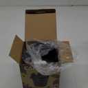 Coffee Knock Box Espresso Grounds - CAFEMASY Home Use Epsresso Accessories Unique Design Diamond Shape Mini Knock Box with Espresso Cleaning Brush