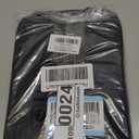 Gifts Initial Makeup Organizer Bag for Girls, Chenille Letter Personalized Cosmetic Bag with Zipper | Preppy Quilted Portable Makeup Pouch Teen Birthday Gifts (M, Balck)