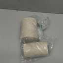 Bathroom Accessories Set, 6-Piece Bathroom Accessory Set, Toothbrush Holders Set, Soap Dispenser, Vanity Tray, Tumbler, Cotton Swab Jars, Bathroom Organizer for Modern Bathrooms (Beige)