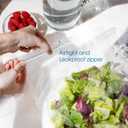 Spartan Industrial - 3 X 4 (1000 Count) 2 Mil Clear Reclosable Zip Plastic Poly Bags with Resealable Lock Seal Zipper