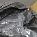 RVMasking Travel Trailer RV Cover 24-26ft, 7 Layers Extra-Thick Camper Cover Waterproof Windproof for Toy Hauler with 4 Tire Covers & Tongue Jack Cover, Durable Trailer Cover for RVs, Medium Gray