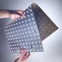 4-Pack LED Backlight Sheet 24V 12W 6000K White, 19.3X9.6 inches Each Unit, Dimmable Flexible LED Panel Sheet for Backlit Translucent Stone/Marble/Onyx/Quartz Countertops Walls