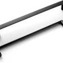 Goo-Ki (6 Pack 7.6 Inch(192mm) Modern Cabinet Pulls, Matt Black Cabinet Handles for Dresser,Wardrobe&Cupboard,Zinc Alloy Kitchen Cabinet Handles,