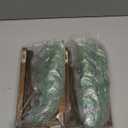 Dahey 2 Pack Wood Wall Planter Vase with Artificial Eucalyptus Farmhouse Wall Hanging Decor Pocket Planter for Indoor Fake Plants Greenery, Living Room Bedroom Kitchen Home Office Decoration (Medium, Brown)