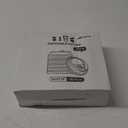 SIUQ 150 Pack Coffee Cup lids, Disposable Plastic Cup Lids for 10, 12, 16, 20, 24 oz Paper Cups, Hot/Cold Drinking Cup Lids, 3.54 Inches/90 mm Diameter - White