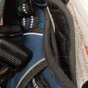 rabbitgoo Dog Harness for Large, No Pull Pet Harness with 3 Buckles, Adjustable Soft Padded Vest with Control Handle, Walking Reflective Pet Vest for Extra Large Dogs,Blue Coral,XL