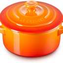 Le Creuset Stoneware Mini Round Cocotte, 8 oz., Flame