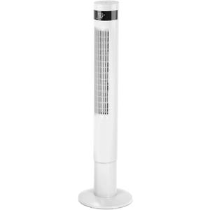 Antarctic Star Tower Fan 85Oscillating Fan Quiet Cooling 12H Timer Remote Control Bladeless Electric 3 Speeds Wind 3 Modes, 42INCH, WHITE