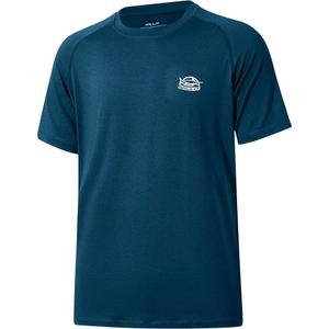 Willit Men's Rashguard Swim Shirt Short Sleeve UPF 50+ Sun Protection Shirt SPF Quick Dry Water Shirt (M)