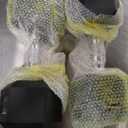 Fitvids Rubber Encased Hex Dumbbell, 25LB Pair