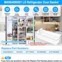 Upgraded MAN64890501 Refrigerator Door Bin Compatible with LG Refrigerator Door Shelf Parts LRSXS2706V LRSXS2706W LRSXS2706S LRSDS2706S Shelf,MAN64890501 LG Fridge Door Shelves Replacement Right Bin