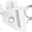 Elbow Valve Latch Swivel Screw Lock Holder Compatible with Shark NV500 NV501 NV502 NV552,etc.(Rear Hose Swift Valve and Latch Lock The Elbow onto The Vacuum Cleaner Body)