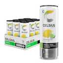CELSIUS Sparkling Lemon Lime, Sugar Free Energy Drink, 12 Fl Oz (Pack of 12) EXP 12/2025