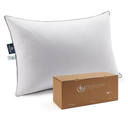 Pacific Coast Bed Pillows for Side and Back Sleepers, Feather and Down Hotel Collection Pillows, 100% Cotton Shell, Downproof, King Size, 1 Pack