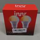 innr Smart Light Bulbs, A19 Zigbee, Works with Philips Hue* and Alexa (Bridge Required), Soft White Light Bulb, Dimmable, E26 LED Bulb 60 Watt, Warm White, 830lm, 2-Pack