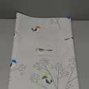 TruDelve Heavy Duty Vinyl Tablecloth Rectangle Plastic Table Cloths Waterproof Oilcloth Tablecloths Outdoor Picnic Table Cloth (72'' x 54'', Birds-1)