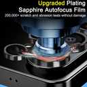 5 x Ferilinso Camera Lens Protector for Samsung Galaxy S26 Ultra, Metal Aluminum Alloy, Unbreakable Protection, Phone Case Friendly, Camera Cover Film Accessories Screen Protector Tempered Glass, Black