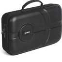 2 x JSVER Carrying Case for DJI Mini 4 Pro PU Leather Travel Storage Case Compatible with DJI Mini 4 Pro Fly More Combo Drone, Support 2 batteries and Remote Controller Accessories