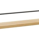 OROPY Spice Rack Wall Mounted, Rustic Wood Hanging Rack for Over The Stove, Kitchen Wall, 1 Pack