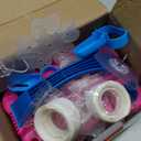 Electric Balloon Pump, Portable 2 Modes Balloon Blower Machine with 14 Balloon Arch Kits, Air Pump for Balloon, Balloon Inflator for Party Decoration (Rose red)