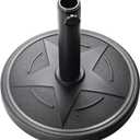 Patio Umbrella Base  Elegant Weighted Umbrella Stand Outdoor Base, 23lbs Heavy Duty Umbrella Holder for Lawn Yard Deck Poolside