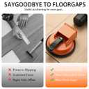 Floor Gap Fixer Tool,2026 New Heavy Duty Floor Gap Fixer Tool,Made of Iron & Enhanced Suction Cup for Fixer Laminate, Wood, Tile, Vinyl Floor Gap Repair Tool - Efficient Flooring Tools
