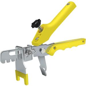 Tile Leveling Compounds System Plier Hand Floor Pliers Tiling Installation Locator Leveling System for DIY Ceramic Stone Wall Tile Spacers Adjustment yellow