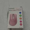 memzuoix Wired Mouse, USB Computer Mouse 1400 DPI Mobile Optical Mouse Ergonomic Design Computer Mice with 5FT Cord for Laptop, PC, Desktop, MacBook, 5 Buttons (Pink)