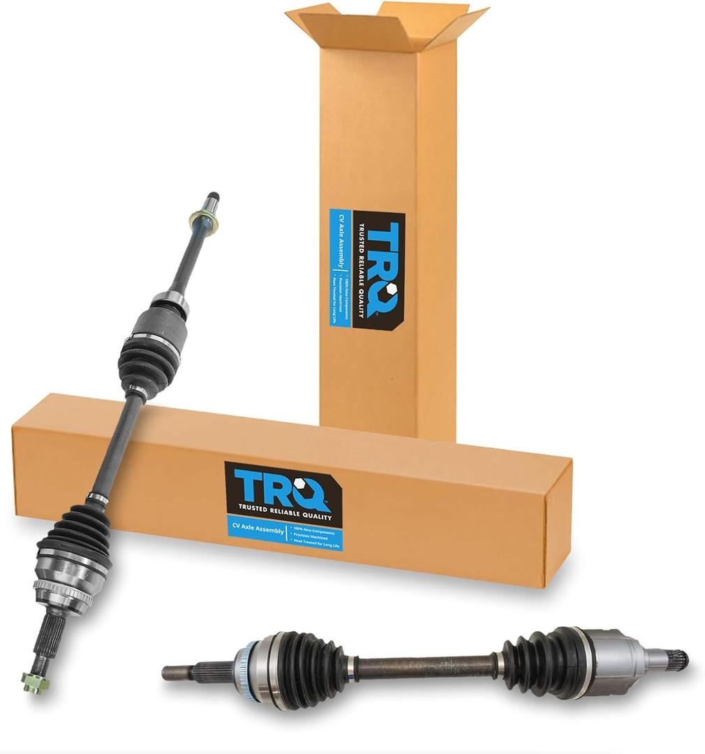 TRQ Front CV Axle Shaft Assembly Set Compatible with 2007-2018 Lexus ES350 2008-2018 Toyota Avalon 2007-2017 Camry