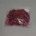 Lilosy Sexy Underwire Cute Push Up Strappy Embroidered Mesh Sheer Lingerie Set See Through Panty Bra (Medium, Bow Burgundy Red)