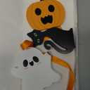 Small Halloween Decor,3X Wood Halloween Table Signs | Table Centerpieces Sign, Happy Halloween Table Decor, Rustic Tier Tray Decor for Party