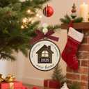 5 x New Home Ornament 2025 - Housewarming Gifts Christmas Ornament, First Christmas in New Home Ornament 2025 for Family, Couple (HOME03)