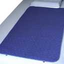 Upgraded Pack of 2 Careboree Washable and Waterproof Bed Pads for Incontinence 34X60 inches Underpads Reusable Anti-Slip Extra Absorbent Draw Sheet for Mattress Navy Blue