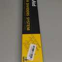 SpaceAid Bamboo Drawer Dividers with Inserts and Labels, Kitchen Adjustable Drawer Organizers, Expandable Organization for Home, Office, Dressers, 4 Dividers with 9 Inserts (17"-22" Natural)