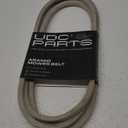 UDC Parts GX20072 Deck Belt for John Deere D100 D105 D110 D125 D130 L100 L110 E100 E110 E120 E130 LA105 LA110 LA115 S100 GY20570 / 103.875 inches