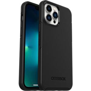 OtterBox Symmetry Series Case for iPhone 13 Pro Max & iPhone 12 Pro Max (Only) - Non-Retail Packaging - Black