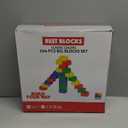 Best Blocks Big Blocks Set, Large Building Blocks for Ages 3 and Up, 100% Compatible with All Major Brands, Classic Colors, 204 Pieces