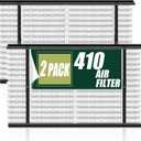 2 Pack 410 Replacement Filter, MERV 11 16x25x4, Compatible with AprilAire Whole House Air Purifiers 1410, 1610, 2410, 2416, 3410, 4400