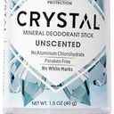 2pcs CRYSTAL Deodorant Mineral Deodorant Stick, Travel, 1.5 Ounce