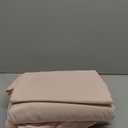 Amazon Basics Lightweight, Breathable Microfiber 4-Piece Bed Sheet Set with 14-Inch Deep Pockets, Full, Blush Pink, Solid