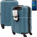 Wrangler Astral Hardside Luggage, Hydro, 20-Inch Carry-On